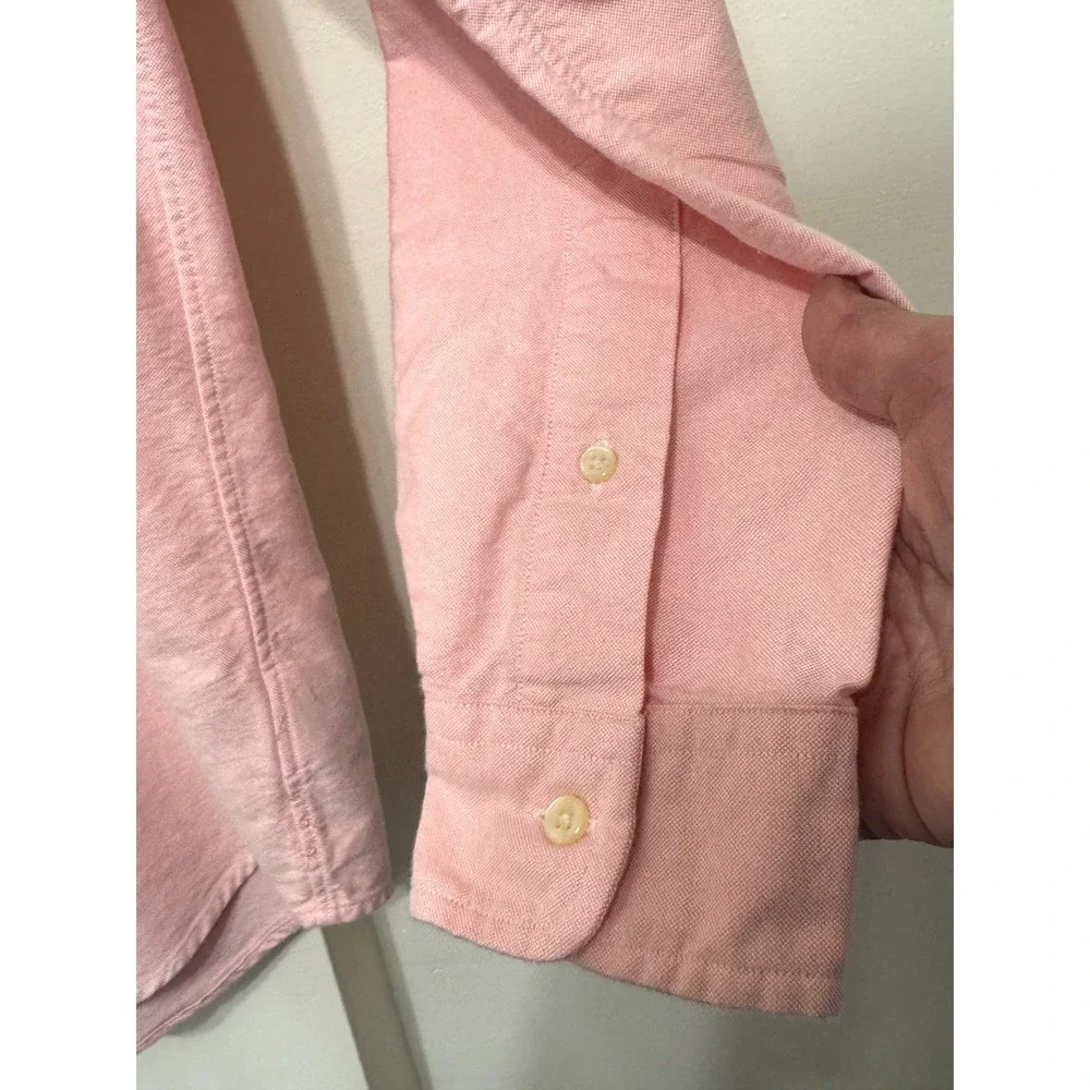 Polo Ralph Lauren Paris Olympics Oxford Shirt Mens Small Pink